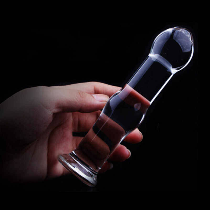 Анальная пробка прозрачная, GT-02-D 