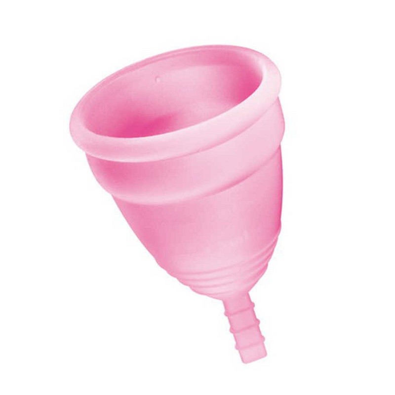 Менструальная чаша розовая, MC-01-S 