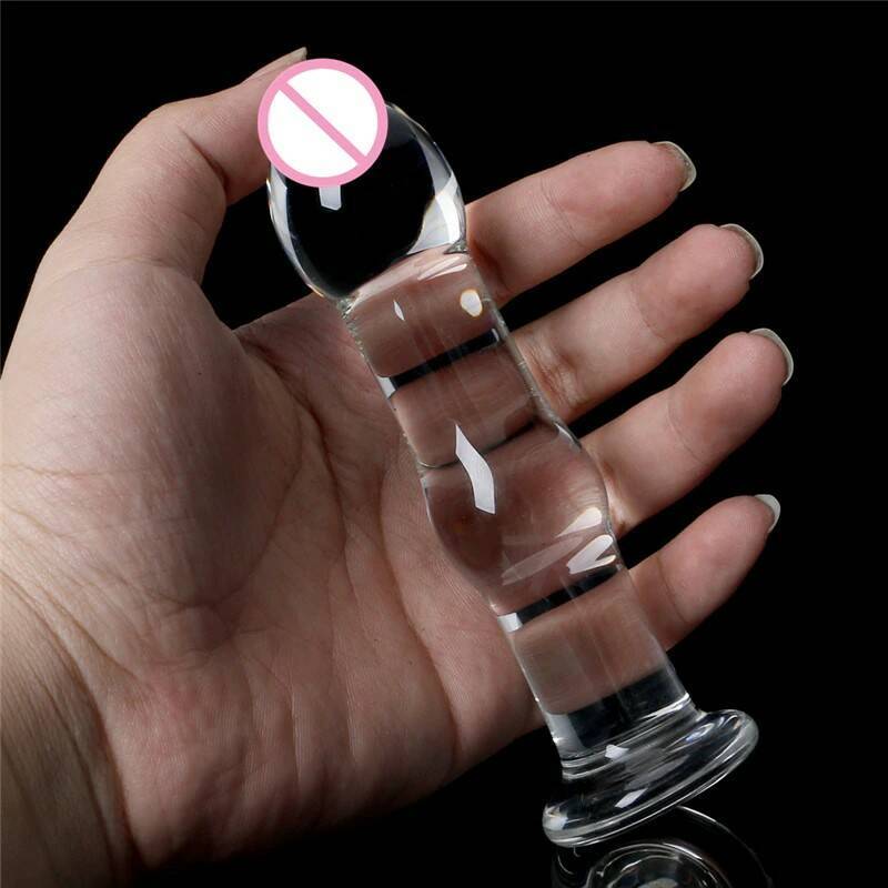 Анальная пробка прозрачная, GT-02-D 