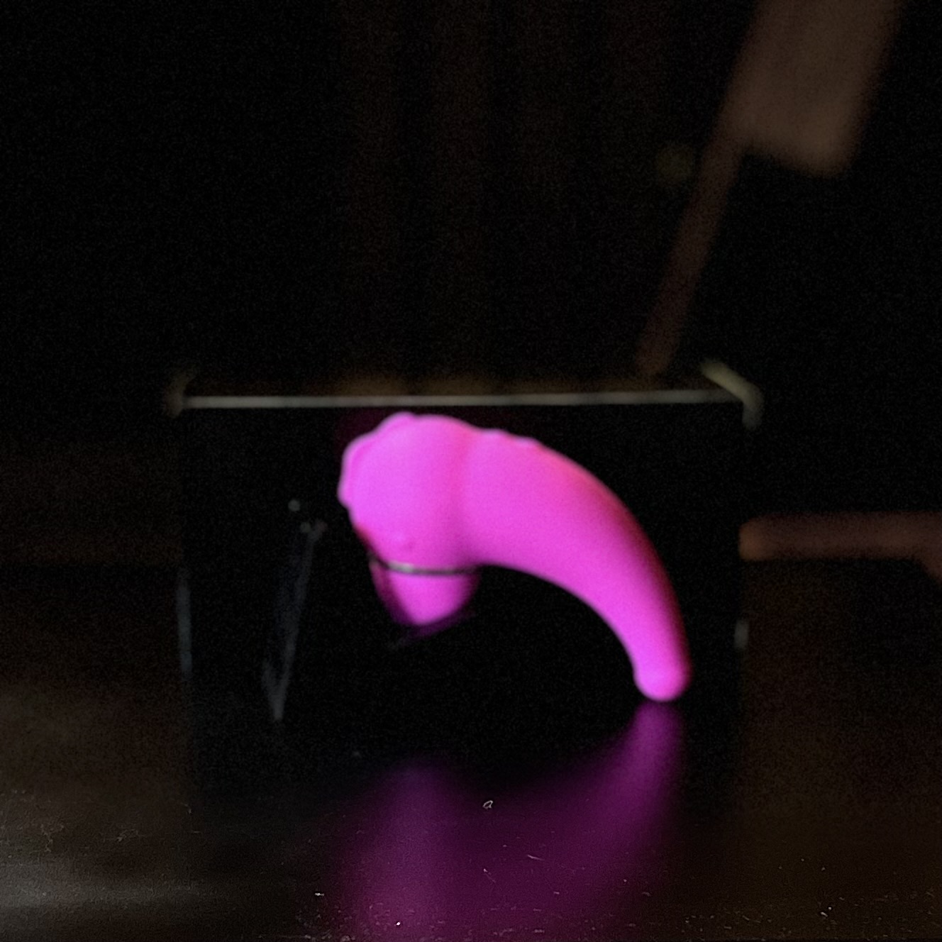 Вакуумный стимулятор 2в1, розовый, GSV-67 