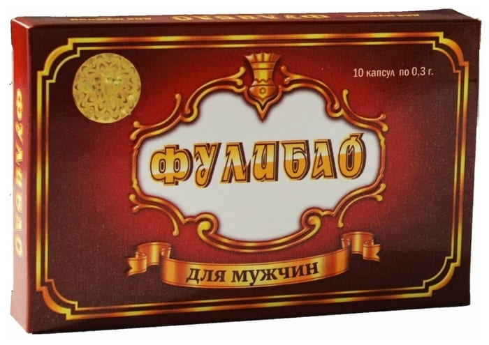 БАД Фулибао 10 капс по 0,3 (картонная упаковка) 