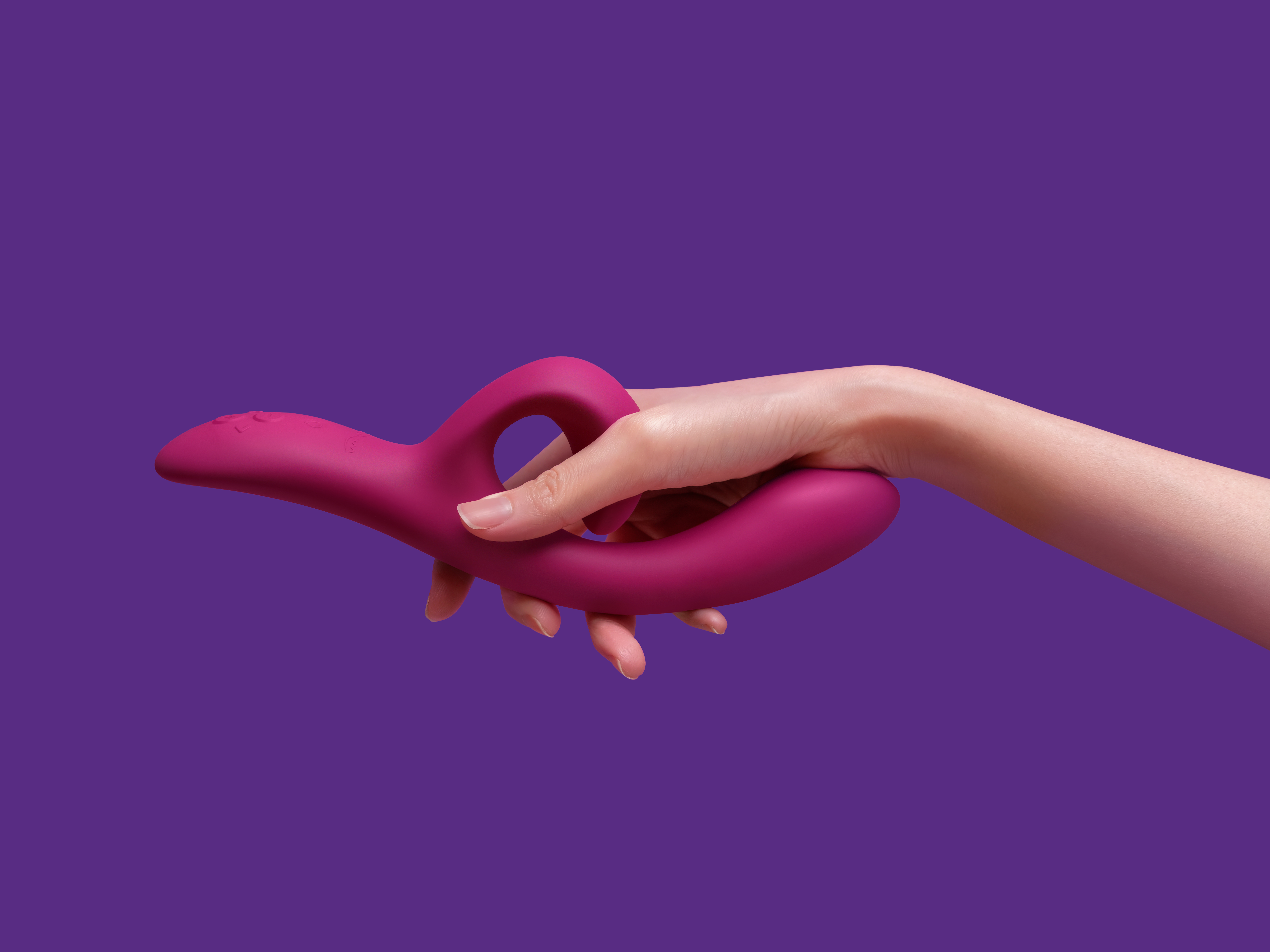 WE-VIBE Вибратор Nova 2 фиолетовый универсальный мощный вибратор на дистанционном управлении