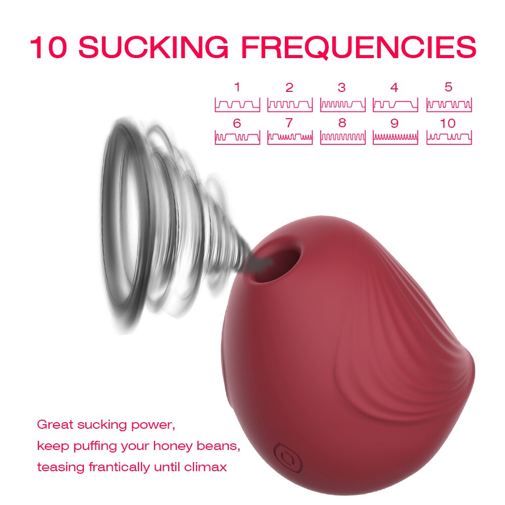 Вакуумный стимулятор, красный, GSV-140 