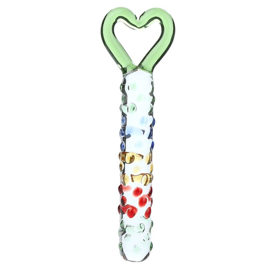 Анальная пробка стеклянная в подарочной упаковке 