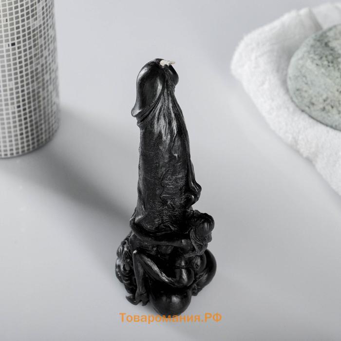 Свеча фигурная "Удержание" черная 70гр