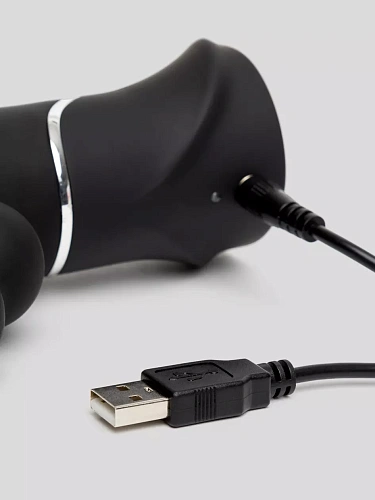 Happy Rabbit Вибратор с клиторальным и анальным стимулятором Triple черный 