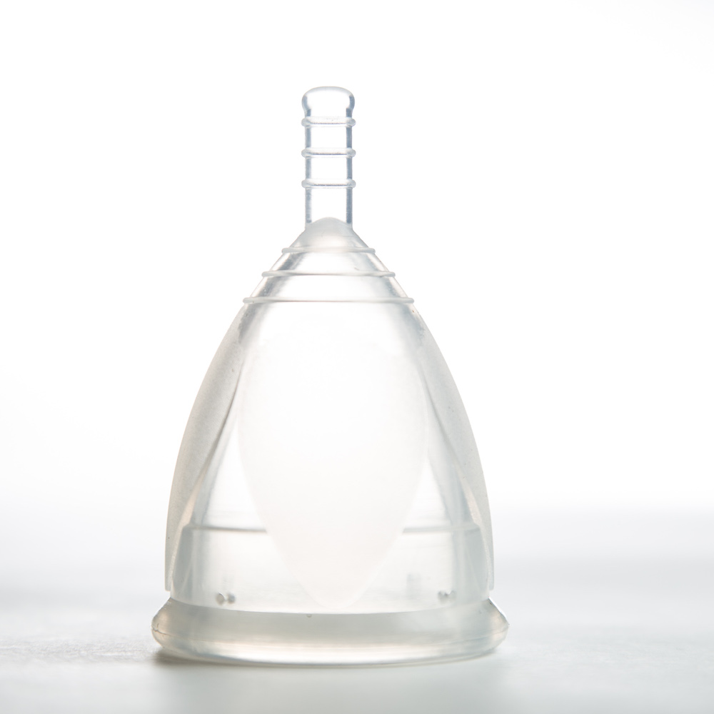 Менструальная чаша белая, L, MC-01 