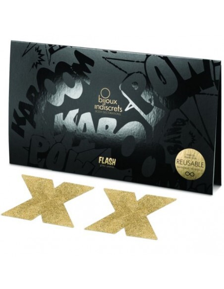 Bijoux Indiscrets Украшение Flash Bolt Black серебряное 