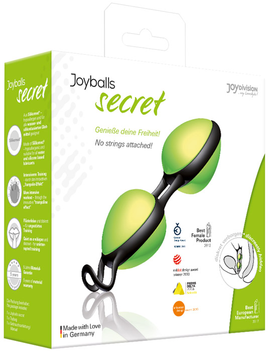 Joyballs Вагинальные шарики Secret зеленые 