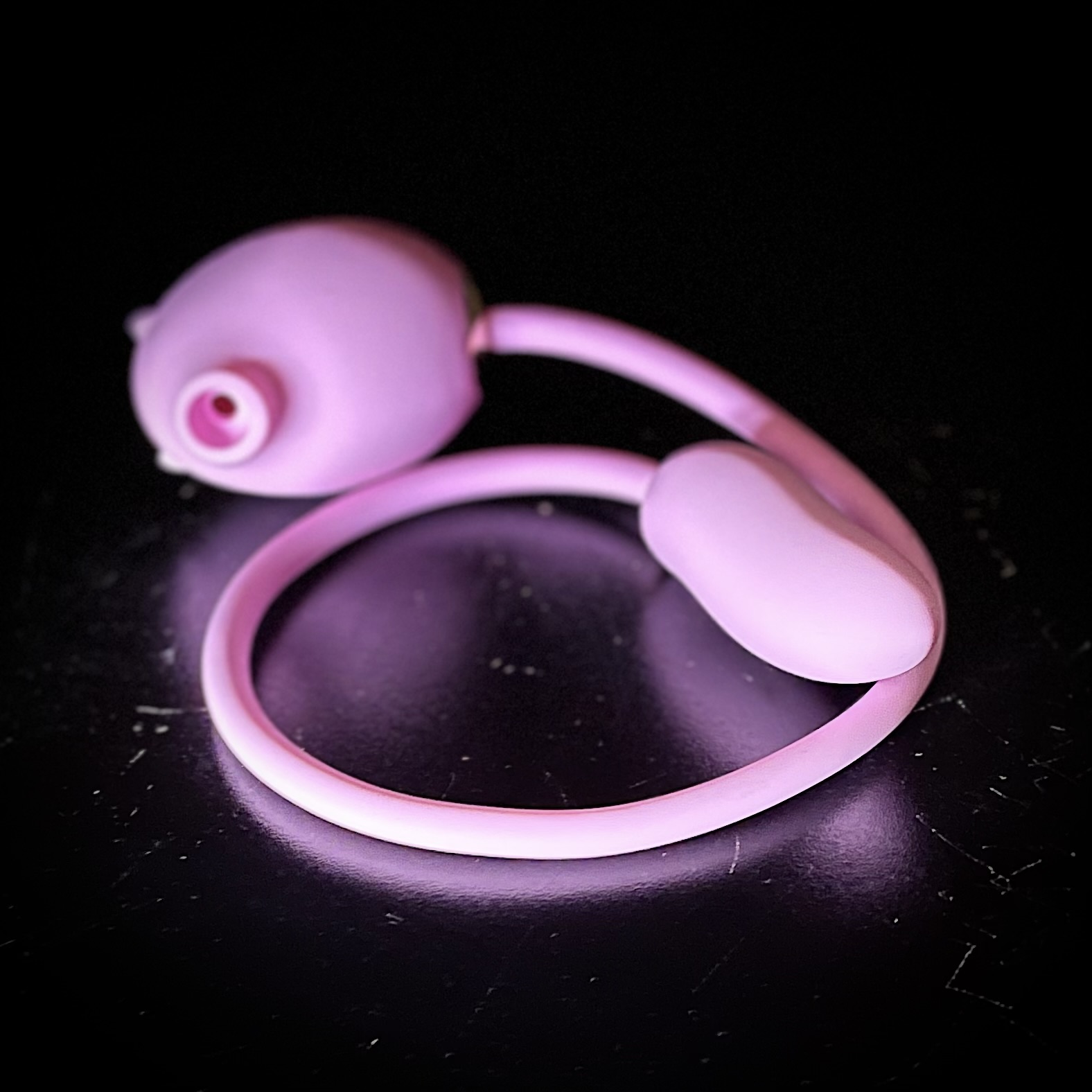 Вакуумный стиулятор с вибратором "Свинка", GSV-145-A 