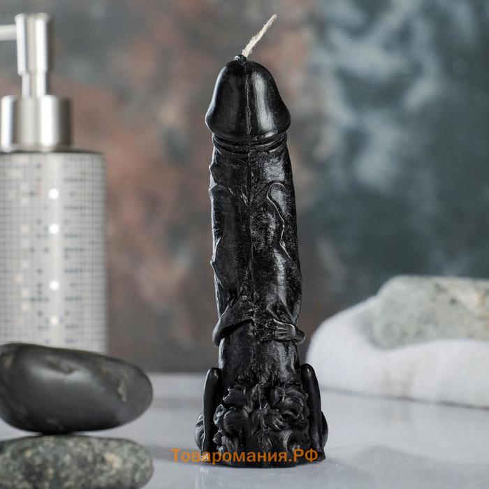 Свеча фигурная "Удержание" черная 70гр