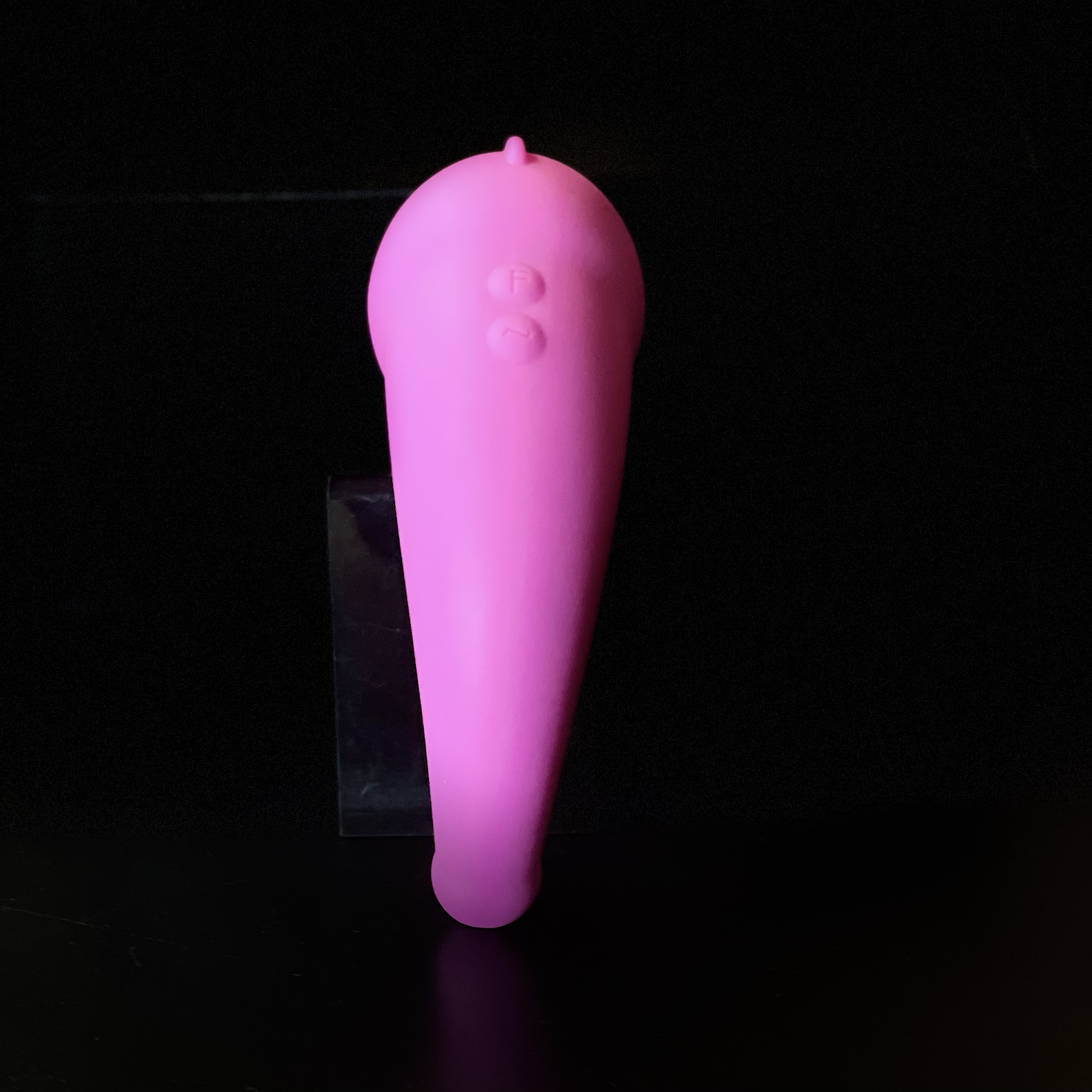 Вакуумный стимулятор 2в1, розовый, GSV-67 