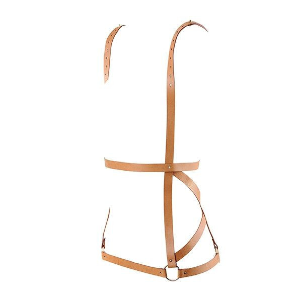 Bijoux Indiscrets Упряжь MAZE- Arros Dress коричневая 