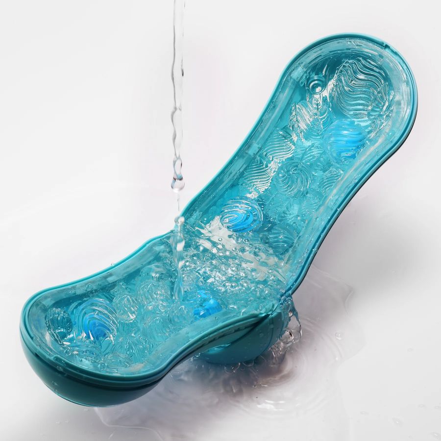 TENGA Стимулятор Flip ORB Ocean голубой мужской мастурбатор