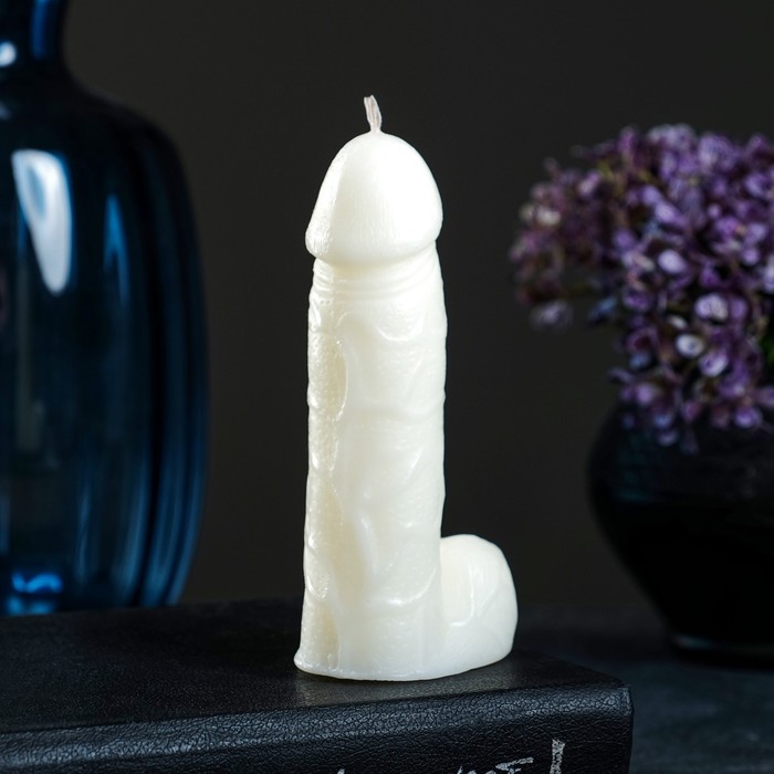 Свеча фигурная " Фаворит" 12см молочная, 85гр