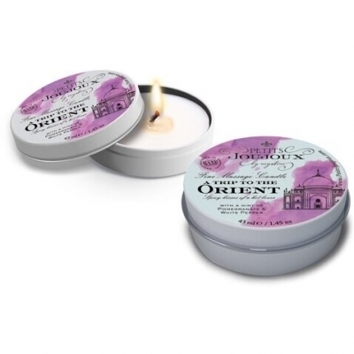 PETITS JOUJOUX Массажная свеча ORIENT гранат и перец 33 гр. 