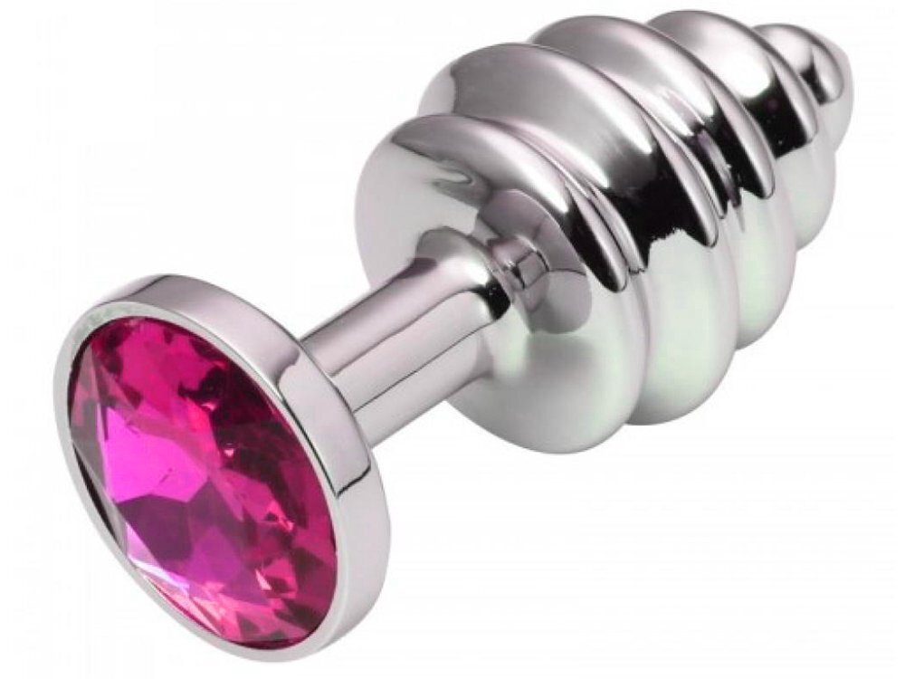 Металлическая анальная пробка, рельеф MT-11-L 