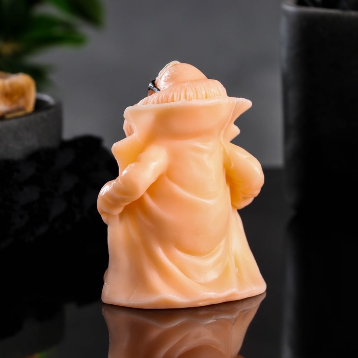 Свеча фигурная "Дед Шалун" телесная 95 гр