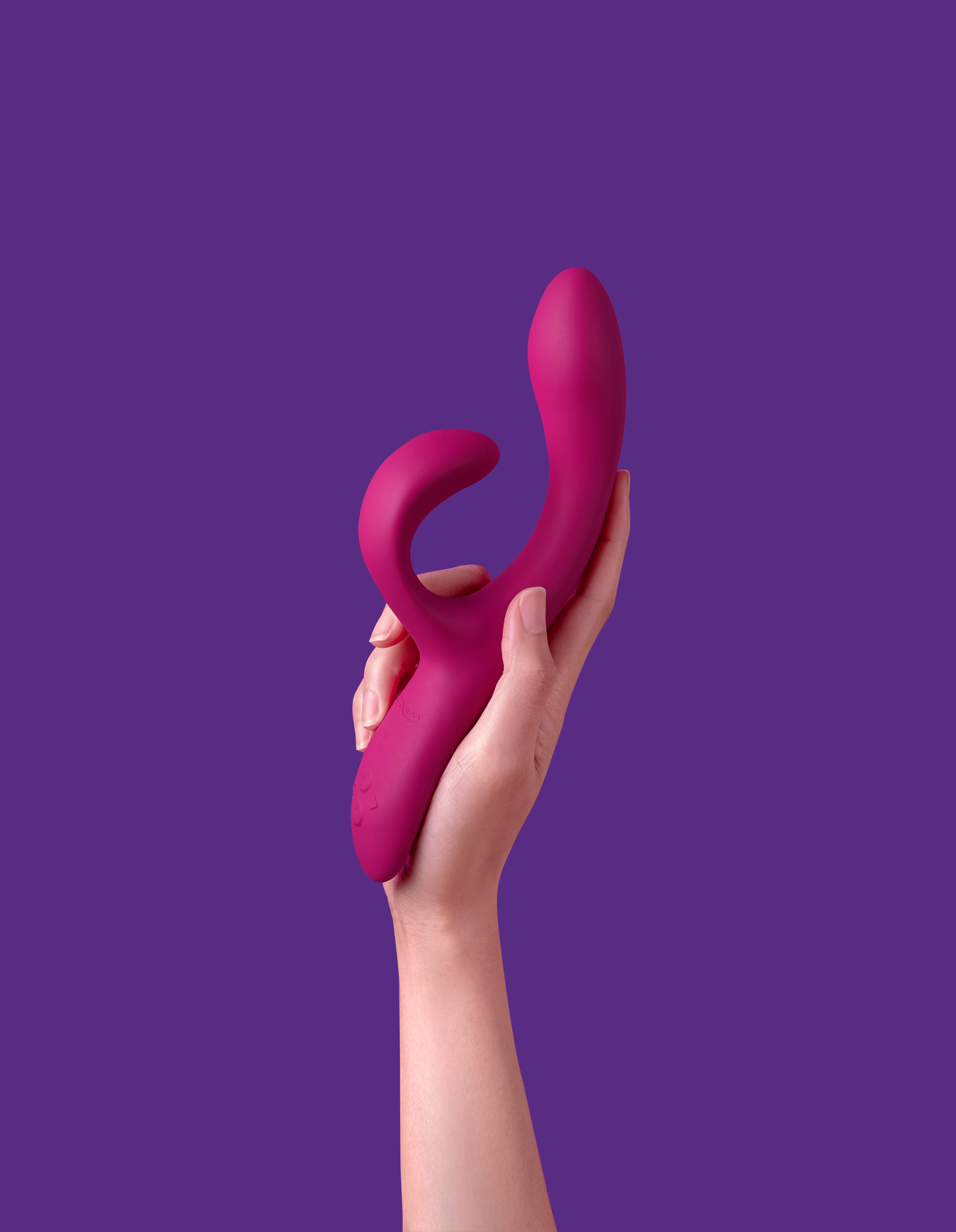 WE-VIBE Вибратор Nova 2 фиолетовый универсальный мощный вибратор на дистанционном управлении