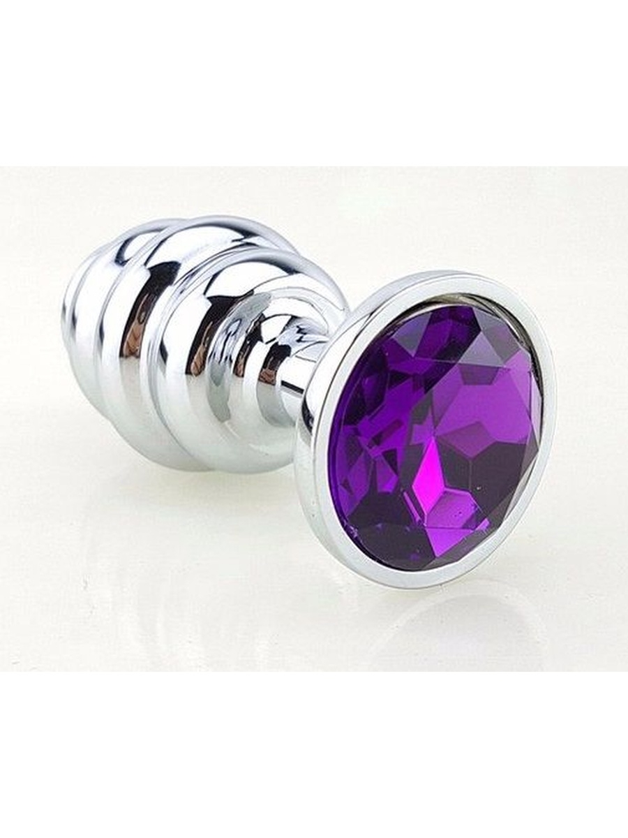 Металлическая анальная пробка, рельеф MT-11-М 