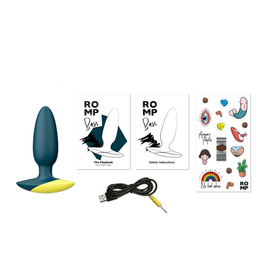 ROMP Bass Анальная вибровтулка для начинающих, для подготовки 