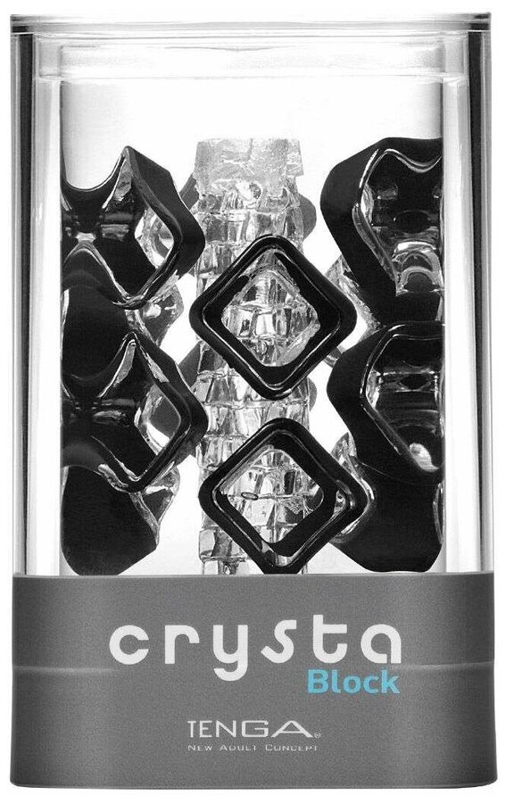 TENGA Crysta Мастурбатор Block ( ЯПОНИЯ) CRY-003 